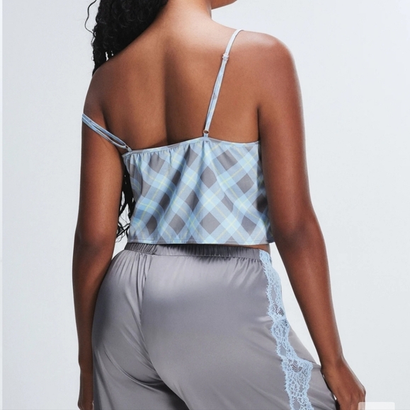 NWT Savage X Fenty Nite Shade Sleep Pant, cami and cheeky undies set sz LG - Picture 2 of 7